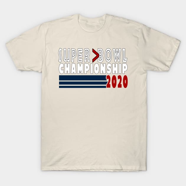 Super bowl championship T-Shirt by salah_698